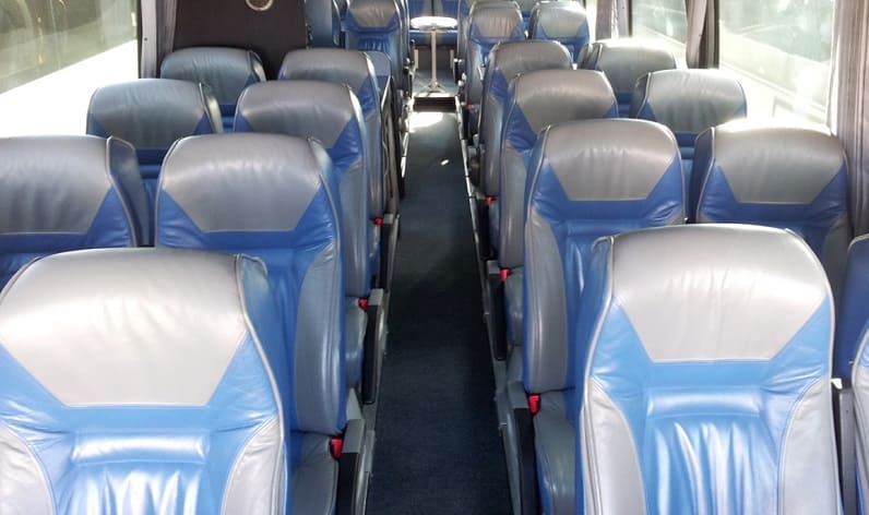 Romania: Coaches hire in Olt County in Olt County and Balș